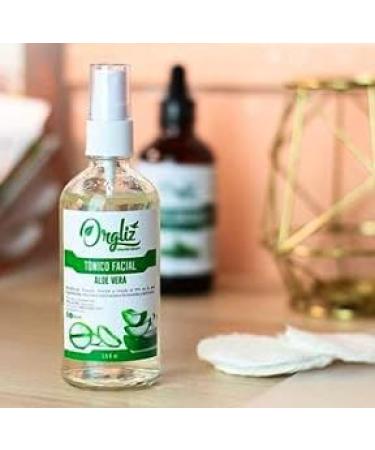 Aloe Vera Face Toner - ORGLIZ | Hydrating & Soothing Tonico Facial de Aloe Vera for All Skin Types - Shop Internationally - Buy Online on GoSupps.com