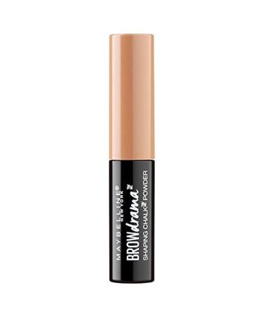 Buy Maybelline Brow Drama Shaping Chalk Powder 1g - Soft Brown | International Shipping Available - Buy Online on GoSupps.com