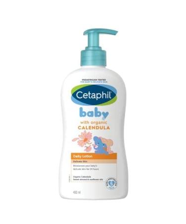 Cetaphil Baby Daily Lotion with Organic Calendula, Vitamin E, Sweet Almond & Sunflower Oils - 13.5 Fl. Oz - Buy Online on GoSupps.com