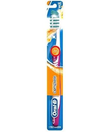 Oral-B Complete Deep Clean Toothbrush 35 Soft - Pack of 3 (Colors Vary) - Buy Online on GoSupps.com
