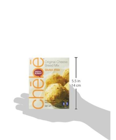 Chebe Bread Original Cheese Bread Mix - Gluten Free - 7.5 oz Bags (Pack of 8) - Buy Online on GoSupps.com