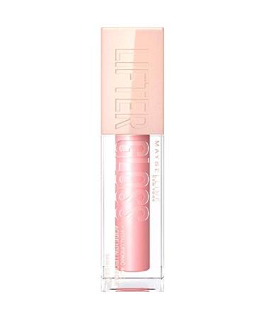 Maybelline Lifter Gloss - Hydrating Lip Gloss with Hyaluronic Acid - High Shine in Reef Peachy Neutral - 0.18 Ounce - Buy Online on GoSupps.com