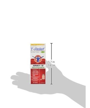 T-Relief Pain Relief Tablets - 100 ea, 13 Natural Medicines - Buy Online on GoSupps.com