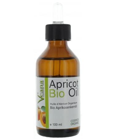 Premium organic apricot seeds facial oil (100ml) - skin smoothing makeup remover eye care 100% natural product - made in Europe.De- ko certified.