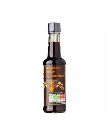 Sainsbury's Worcester Sauce 150ml - Adds Flavor to Grilled Dishes, Chicken, Turkey, Beef, Chili, Pasta & Salads
