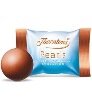 Thorntons Salted Caramel Beads (167g) Pack of 2 Bags + FREE Christmas Stickers - Buy Online on GoSupps.com