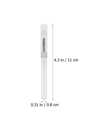 Silicone Lip Brush Set - 4 Portable Lipstick Applicator Wands for Flawless Makeup | Highlighter & Lip Makeup Tool - Buy Online on GoSupps.com