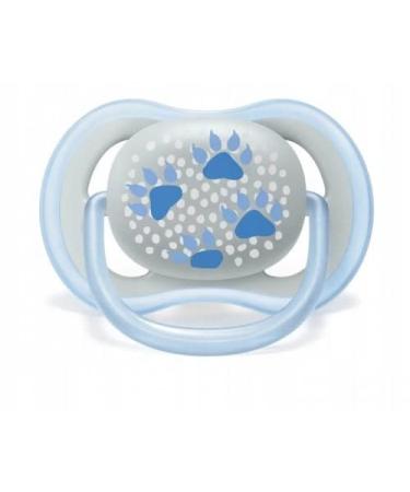 Philips Avent Ultra Air Pacifier for Boys - Paw/Bear Design (6-18 Months) | Comfortable & Safe Soothing Solution | International Shipping Available - Buy Online on GoSupps.com