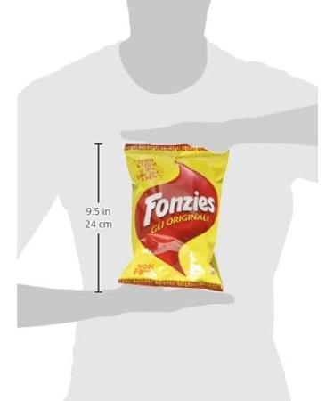Set 24 FONZIES Chips Original Gr100 117439 Snack Et Snacks Sal  - Buy Online on GoSupps.com