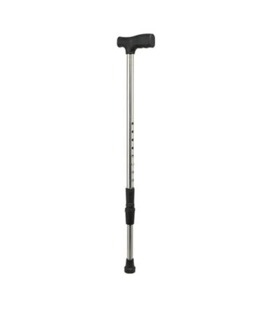 Adult Crutches Medical Crutches Adjustable Elderly Cane with 4 Tube Foot Base Extra Stable Non-Slip Crutches Comfort Handle Crutches Convenient Lucky Star