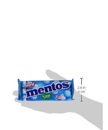 Buy Mentos Mint 3 Rolls (114g) - Fresh Breath Candies | International Shipping Available - Buy Online on GoSupps.com
