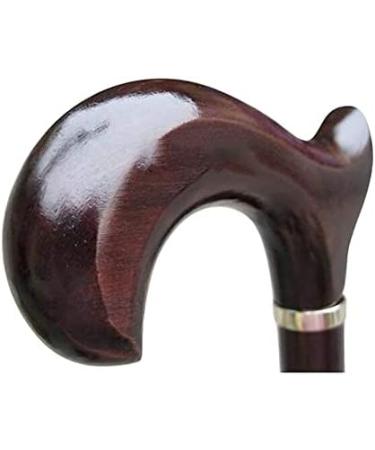 Solid Wooden Walking Cane Wood Canes Folding Cane Whole Crutches Solid Wood Walking Stick Hiking and Walking Wooden for Elderly Seniors Bathing in Sunlight - Buy Online on GoSupps.com