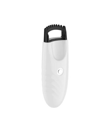 Heated Eyelash Curlers Rechargeable Portable Lashes Heating Curler Quick Heating Technology for Easy to Clean and Maintain Perfect for Routine Suitable for All Hair Type(White)