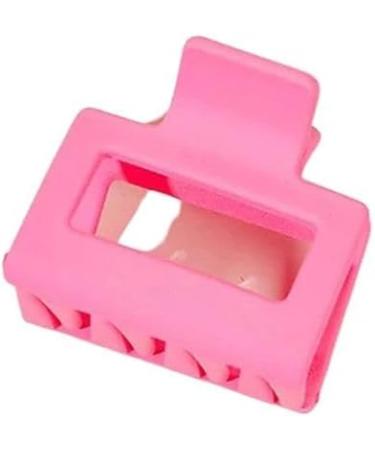 New 2025 Vintage Frosted 4Cm Small Square Fashion Hair Claws Hair Clips Crab Barrette Ponytail Clips Hair Accessories For Women Jewelry Fashion Accessories Creative Gift - Buy Online on GoSupps.com