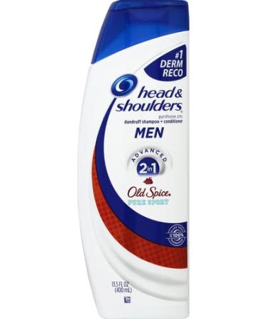 Buy Head & Shoulders Old Spice Pure Sport 2-in-1 Dandruff Shampoo & Conditioner - 12.8 Fl Oz - International Shipping Available - Buy Online on GoSupps.com