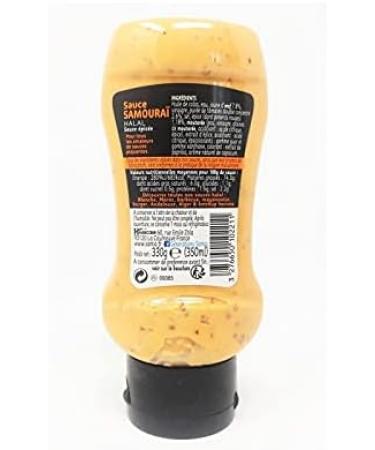  SAMIA SAMIA - Halal Samurai Sauce 350ml - Pack of 4 - Free Delivery - Buy Online on GoSupps.com