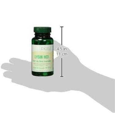 Bios Lysine HCL 500 mg - 100 Capsules | Premium Supplement for Immune Support | International Shipping Available - Buy Online on GoSupps.com