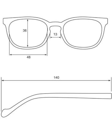 Dallas Reading Glasses - Tortoise & Black - 1.25 Magnification - Stylish International Shipping - Buy Online on GoSupps.com