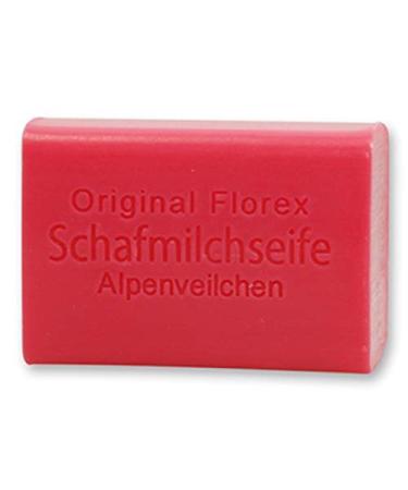 Florex Florex Sheep's Milk Soap - Cyclamen - Intense floral fragrance adds color to the bathroom - 100g