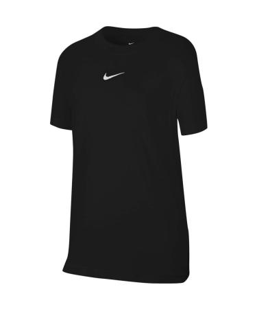 Nike Girls G NSW Tee Essntl Bf T-Shirt S black/white