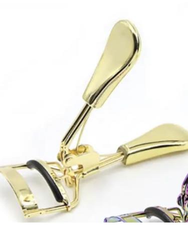 Eyelash Curler Gold Stainless Steel. 2 Ounce