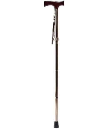 Folding Lightweight Walking Stick/Portable Crutches Cane Non Slip Unisex-Adjustable Height 70-92cm Practical Independence