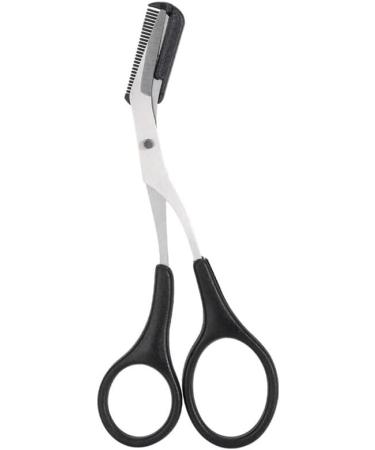 Curved Detachable Eyebrow Tool Scissors Portable Comb Eyebrow - Buy Online on GoSupps.com