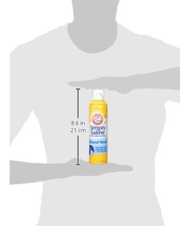 Simply Saline Wound Wash 7.1 Oz - Gentle Cleansing Spray for Wounds - Buy Online on GoSupps.com