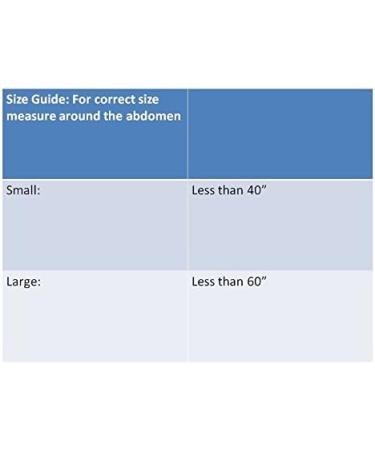 Buy 8 Elasto-Fit Abdominal Support Binder L0625 (Large) | International Shipping Available - Comfort & Support for Recovery - Buy Online on GoSupps.com