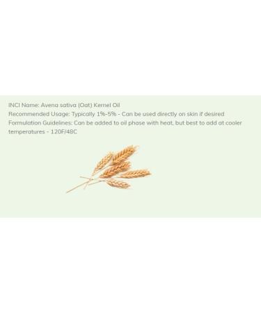 Virgin Oat Oil 16 fl oz - Nourishing Anti-Aging Moisturizer for Dry Mature Skin | Avena Sativa - Buy Online on GoSupps.com