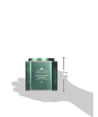 Harney & Sons Peppermint Herbal Tea - Caffeine-Free 30 Sachets (1.9 oz) - Buy Online on GoSupps.com