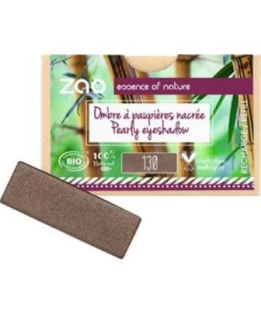 ZAO - RECTANGLE organic vegan pearly eye shadow - 124 Gold