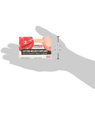 Radians Custom Molded Earplugs - Orange | Comfortable and Effective Hearing Protection - Buy Online on GoSupps.com
