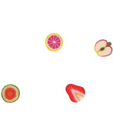 Mini 3D Fruit Slices Nail Art Decoration - Cute Fresh Fruit Clay Rods for Multi Usage - 12 Patterns - Buy Online on GoSupps.com