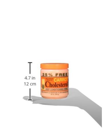 Hollywood Beauty Carrot Cholesterol Deep Conditioning Creme 20oz - Intense Hair Treatment - Buy Online on GoSupps.com