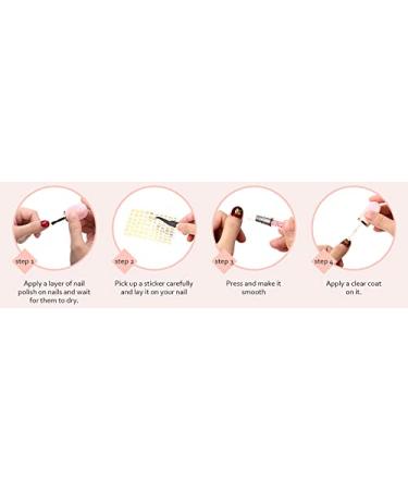 108Pc 3D Silver Flower Nail Art Stickers Decals - DIY Decoration Tools - Buy Online on GoSupps.com