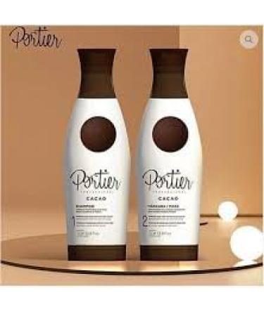 G n rique Brazilian Smoothing Portier Cocoa Professional Smoothing Mask 1L & Shampoo 1L