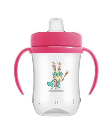 Dr Brown s Soft spout Toddler Cup Pink  9 oz