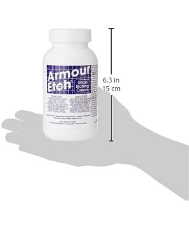 Armour Etch 15-0250 White Etching Cream - Glass Etching Solution - Buy Online on GoSupps.com