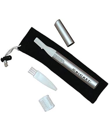 Cricket Micro Hair Trimmer for Grooming and Detailing Body and Facial Hair Battery-Operated