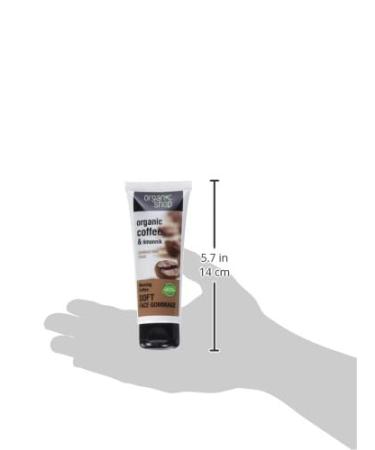 Organic Shop Peeling Coffee Matin Soft Face 75ml - Exfoliating Natural Skincare | Shop Internationally - Buy Online on GoSupps.com
