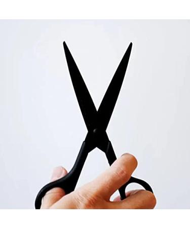 ALLEX Black Office Scissors for Desk Medium 6.5 All Purpose Non Stick  Scissors Made in JAPAN