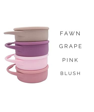 BapronBaby Silicone Collapsible Snack Cup (Fawn) | 100% Food Grade Silicone | BPA, Phthalate, and Latex Free | Dishwasher Safe | 6 Months - Buy Online on GoSupps.com