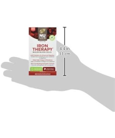 NuLife Therapeutics by NuLife Vitamins Iron Therapy - Builds Blood Cells 60 Count - Buy Online on GoSupps.com
