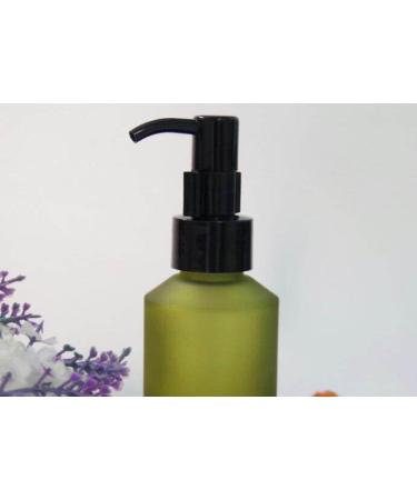 MZUU 1PCS 60ML/2OZ Empty Refillable Green Frosted Glass Bottles with Pump Vial Cosmetic Cream Lotion Dispenser Jars Storage Container for Essential Oil Emulsion Essence - Buy Online on GoSupps.com