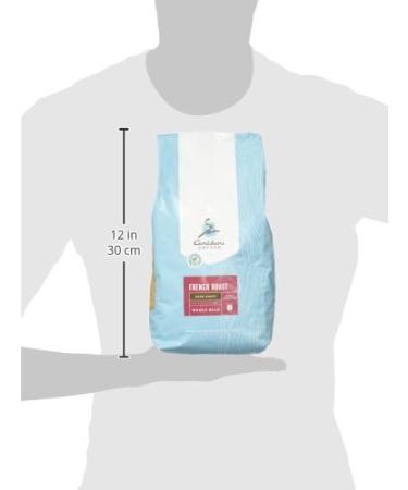 Caribou Coffee French Roast Whole Coffee Bean Dark Roast Value Pack 40 ounce coffee bag - Buy Online on GoSupps.com