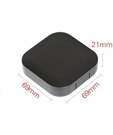 Travel Contact Lens Kit - Portable 2 Pack with Mirror Case in Black/White | Perfect for Global Shipping - Buy Online on GoSupps.com
