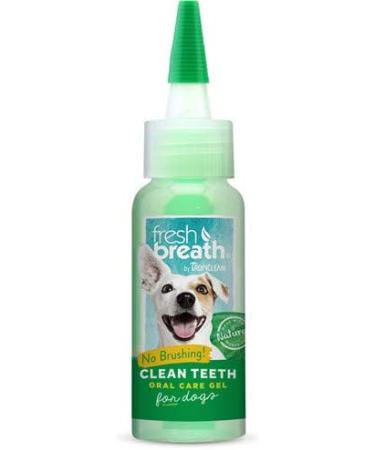 COSMOS 010253 Tropiclean Fresh Breath Clean Teeth Oral Care Gel for Dogs 118ml - Buy Online on GoSupps.com