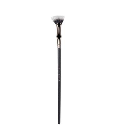 1Pcs Angled Fan-shaped Eyelash Brush Double Layer Fine Brush Baking Brush Wood Eyelash Sunflower Tool Up Head X5I1 Varnish
