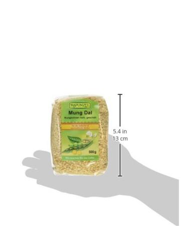 Buy Rapunzel Mung Dal - Halved & Peeled Mung Beans Pack of 3 (3 x 500g) - Premium Quality & International Shipping Available - Buy Online on GoSupps.com